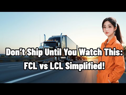 FCL & LCL - Which Shipping Method Saves You More
