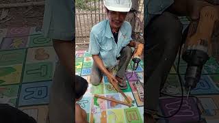 #diy  ที่แขวนผ้าจากไม้เก่า
