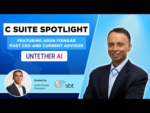 SBT C Suite Spotlight: Arun Iyengar, former CEO and ... - YouTube