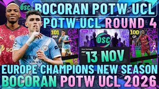Download lagu WOW POTW UCL ROUND 4 !! BOCORAN POTW CHAMPIONS LEAGUE ROUND 5 EFOOTBALL 2026 MOBILE. mp3 Download lagu WOW POTW UCL ROUND 4 !! BOCORAN POTW CHAMPIONS LEAGUE ROUND 5 EFOOTBALL 2026 MOBILE. mp3