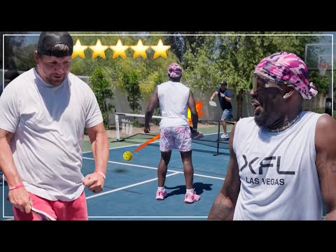 We Played The Five Stars’ DADS In Pickleball! (HE’S A PRO)