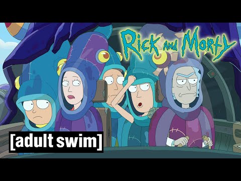 Rick and Morty | Squid Wars | Adult Swim UK 🇬🇧