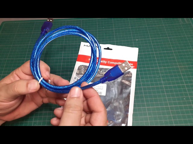 Vídeo relacionado con REY Cable USB 3.0 Macho-Macho Azul, Alta Velocidad Conectores Oro 24k Alargador, 1 Metro