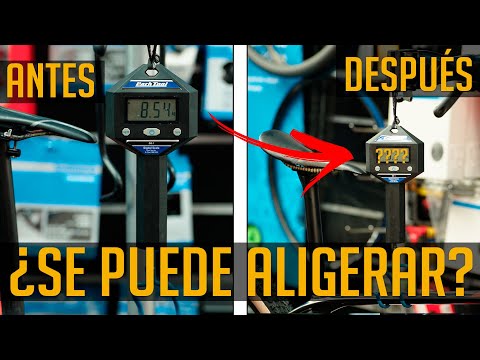 8.56Kg ¿Podremos ALIGERAR esta bici más?