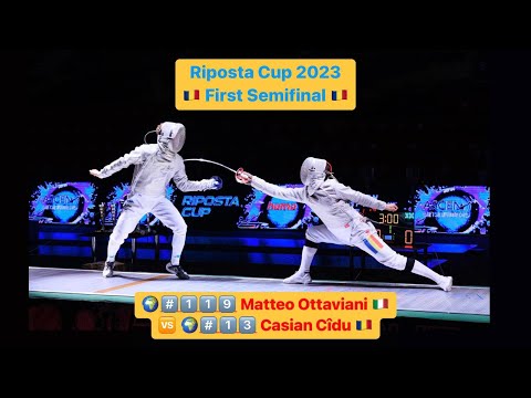 Riposta Cup 2022 CMS - L4 - Matteo Ottaviani ITA v Casian Cidu ROU