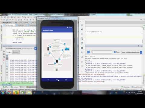 Android Tutorial 14 Android Database Sqlite Two Android Studio 2 1