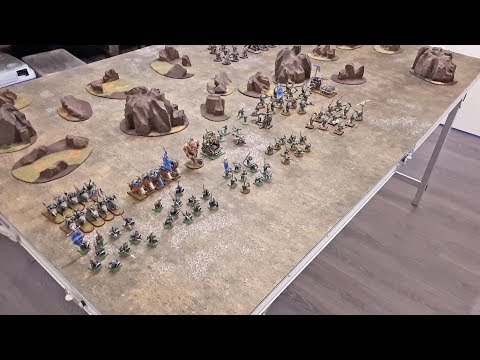 Age of Fantasy - Battle Report: Orcs and Goblins vs Eternal Wardens
