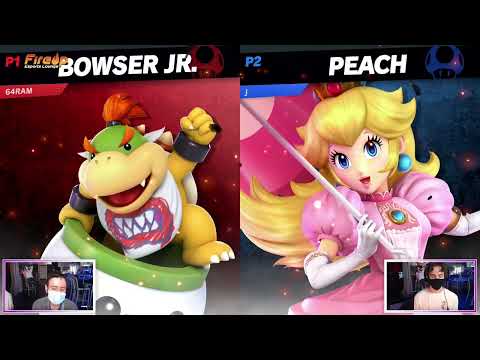 ramonM64 (Bowser Jr.) vs Jimrude (Peach) - Brinstar #7 Losers Finals