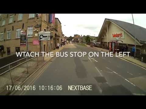 Brighouse Lambrini woman caught on dash cam! WTF!