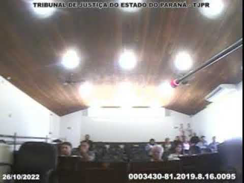 2ª SESSÃO DA 8ª REUNIÃO DO E. TRIBUNAL DO JÚRI DA COMARCA DE IRATI