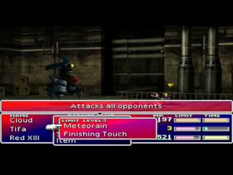 Final Fantasy VII - Walkthrough [Part 37] [Sub / Boss: Carry Armor]