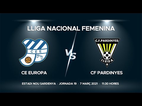 CE Europa - CF Pardinyes | Primera Nacional · Jornada 19