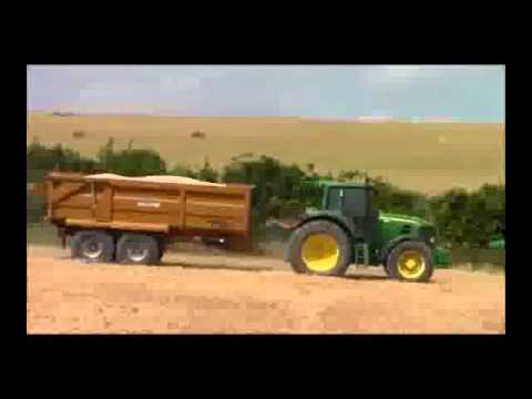 John Deere S690I Hillmaster Mähdrescher,Ernte 2013.wvm