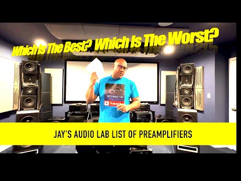 🏆Home Audio Awards: The BEST to Worst Preamplifier List !
