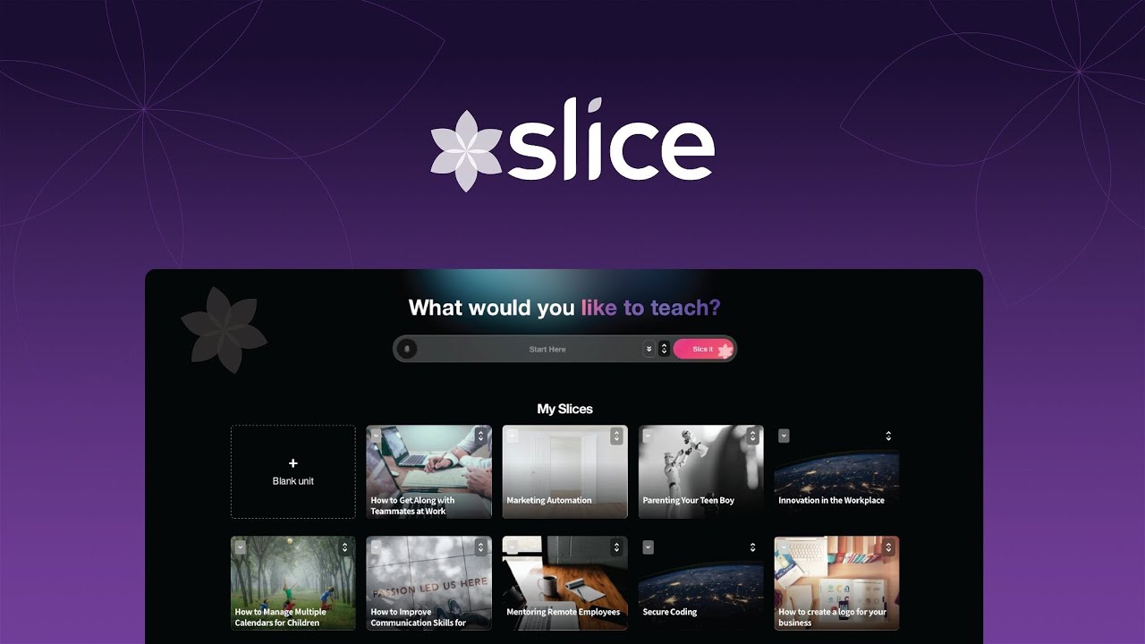 Slice Knowledge Lifetime Deal $59 - Create Engaging E-Learning Modules Fast and Easy with AI