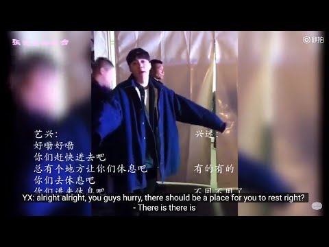 [Eng Sub] 180306 Yixing's Endearing Interactions with Fans at the Golden Eyes Fan Support LAY