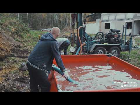 Wiercenie studni, odwiert studni głębinowej krok po kroku.
