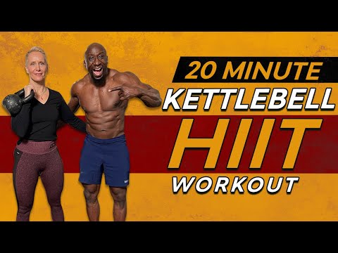 20 Minute Total Body Kettlebell HIIT Workout – EMOM Circuit