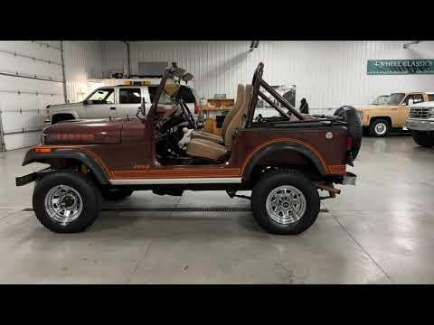 1982 Jeep CJ (CC-1653200) for sale in Holland , Michigan
