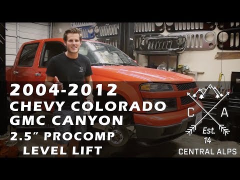Tips When Installing a 2.5" ProComp Lift on a 2004 - 2012 Canyon Colorado | Tips and Tricks |