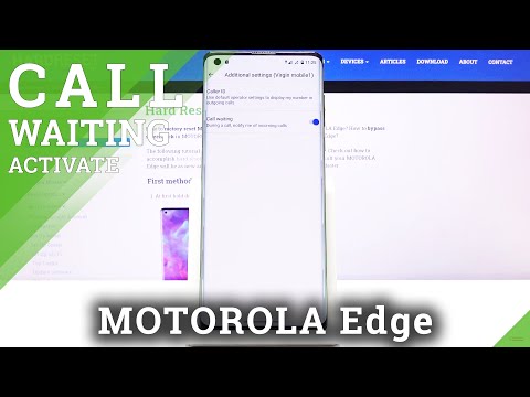 How to Enable Call Waiting in Motorola Edge in – Activate Call Waiting
