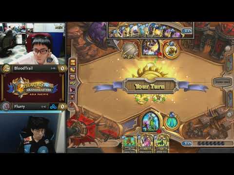 BloodTrail vs Flurry - Hearthstone Grandmasters Asia-Pacific S2 2019 - Week 4
