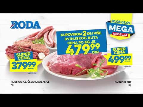 Roda | Mega nedelja 30.08 - 01.09.2019.