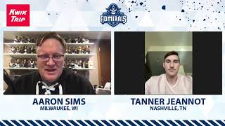 [MIL] Catching up with Tanner Jeannot