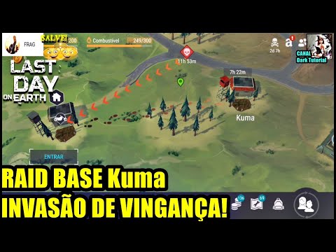 ●INVASÃO DE VINGANÇA! RAID BASE Kuma 👁 Last Day On Earth