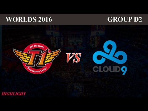 SKT vs C9[Highlights] WCS 2016 D2 - Sep 30, 2016 SK Telecom T1 vs Cloud9