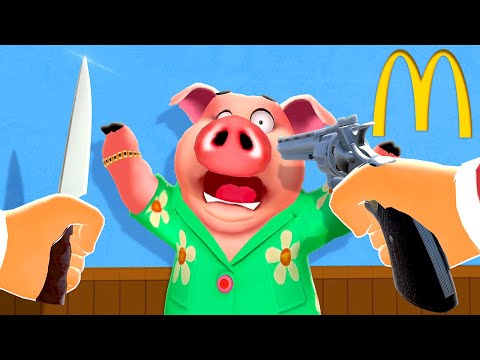 Cooking Customers at MCDONALD'S - Cooking Clash VR