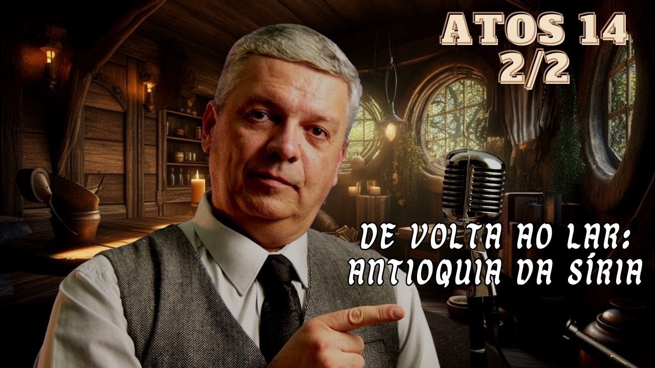 Atos 14 - 2/2 - A base missionária de Antioquia da Síria, lar de Paulo e Barnabé