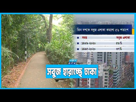 তিন দশকে রাজধানীতে গাছপালা কমেছে ৫৬ শতাংশ