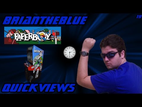 Paperboy (Arcade) - BrianTheBlue Quickviews Episode 19