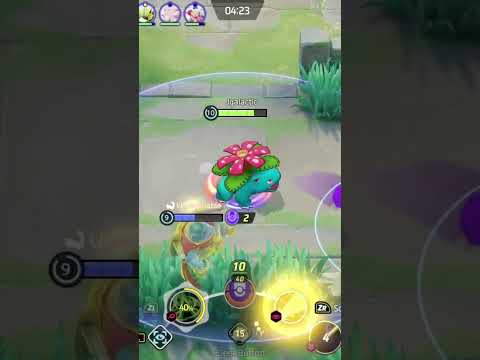 Solar beam claps POKE cheeks ! 🙃😂😂 @BermudezZero #pokemonunite #pokemonunitevenusaur #pokemon