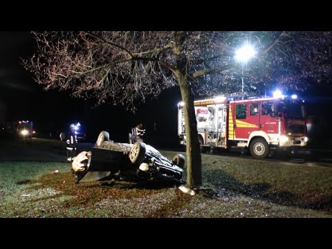 Gochsheim: PKW prallt gegen Baum - Beifahrer tödlich verletzt