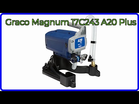 BEWERTUNG (2025): Graco Magnum 17C243 A20 Plus. WESENTLICHE Einzelheiten