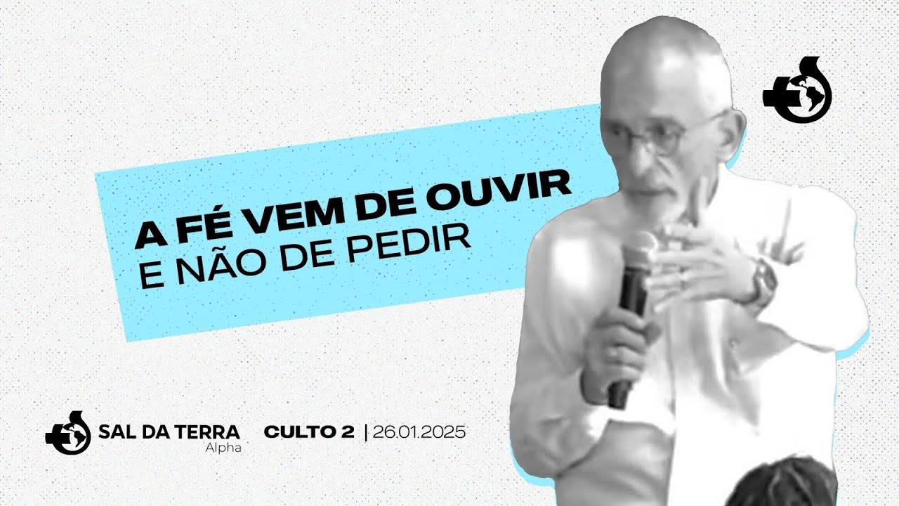 26/01/2025 - Culto 2 - Pr. Paulo Jr. & Matheus Resende - Batismo