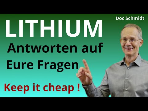 LITHIUM  Antworten auf Eure Fragen