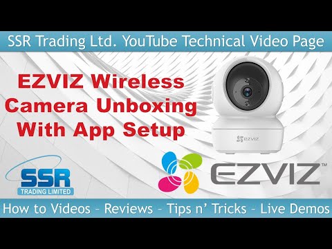 EZVIZ Camera Setup with Unboxing TY1