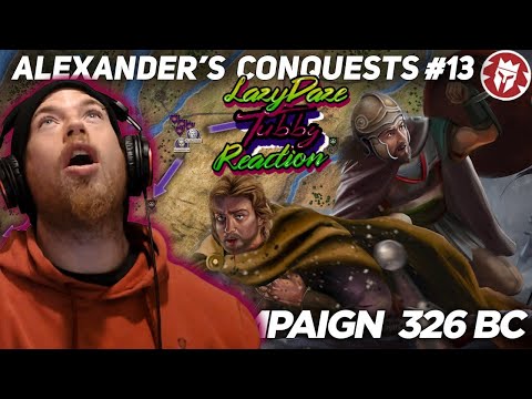 HISTORY FAN REACTION ALEXANDER LAST WAR MALLIAN CAMPAIGN ANCIENT HISTORY - LAZYDAZE TUBBY
