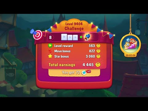 @Fishdom Win Strikes Level 9402 - Special Level 9404 Challenge