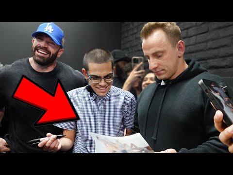 Vitaly Shows Neon Pictures of Sam!