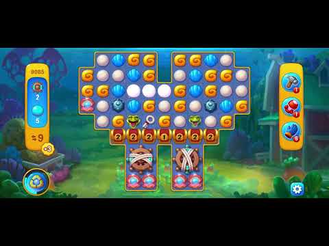 Level 9085🔥🧨💥💣  Fishdom💣 Как пройти уровень?