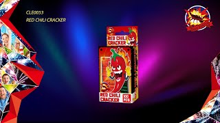 Detská pyrotechnika Red chilli cracker 100ks