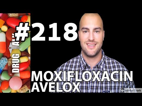 MOXIFLOXACIN (AVELOX) - PHARMACIST REVIEW - #218