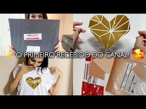O PRIMEIRO RECEBIDO DO CANAL❤️  Fiz o uniforme da Ame Conviteria - Como usar o POWER FILM - TUTORIAL