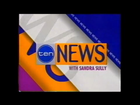 Ten Late News / Sports Tonight (Partial) - TEN 10 Sydney (29 November, 1996)