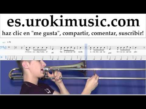 Como Tocar Trombón The Chainsmokers & Coldplay - Something Just Like This Tablatura Parte#2 um-i927
