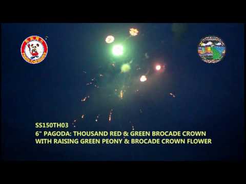 SS150TH03 - 6 INCH SHELL - WIZARD FIERWORKS